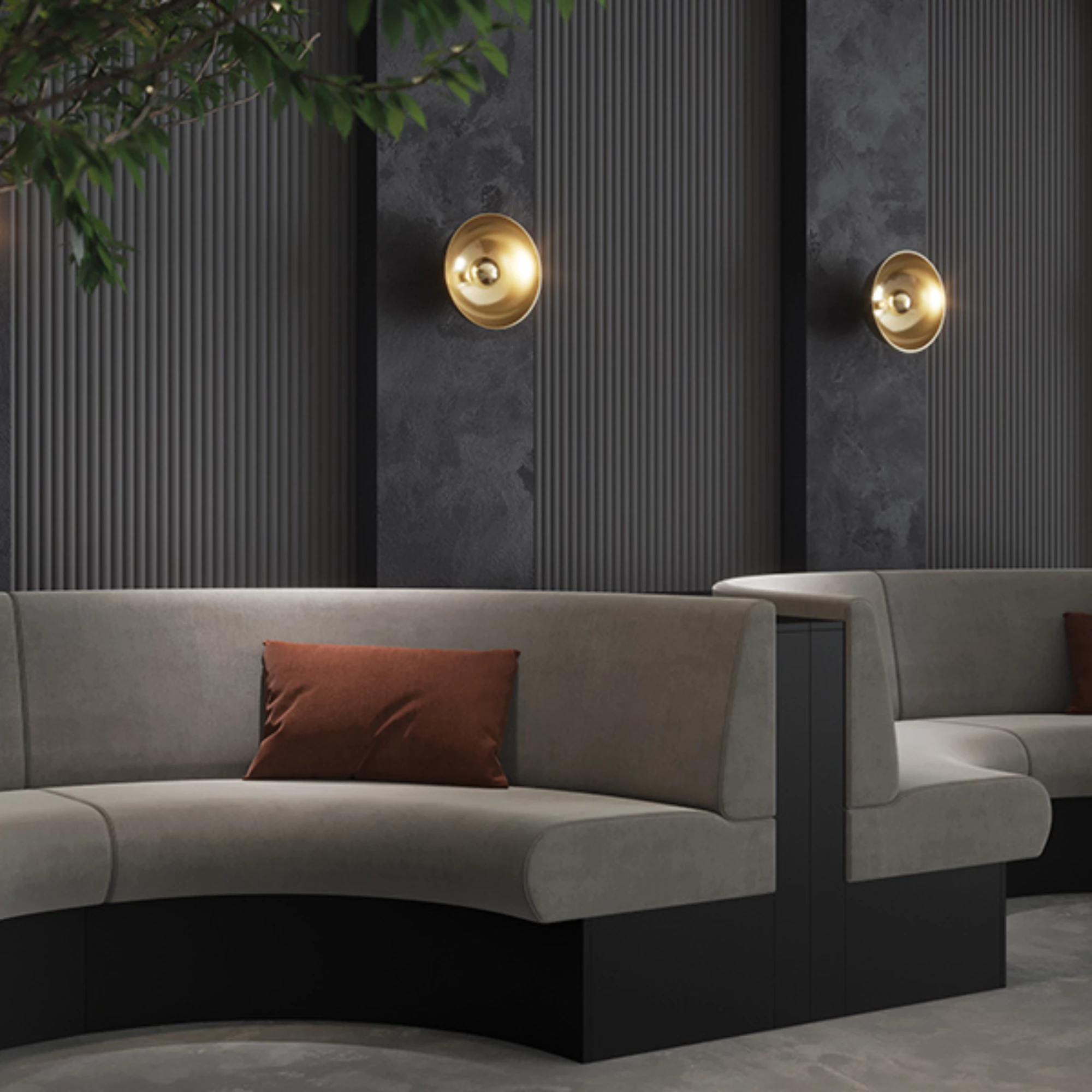 Donald Semicircular Bench